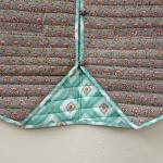 Hand Block Printed Cotton Vest: Gray Indian Handmade Outerwear