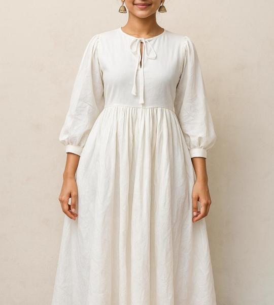 Floral Print Cotton Maxi Dress: Long Dress with Pockets, Indian Printed Handmade Dress, Cotton Summer Dress